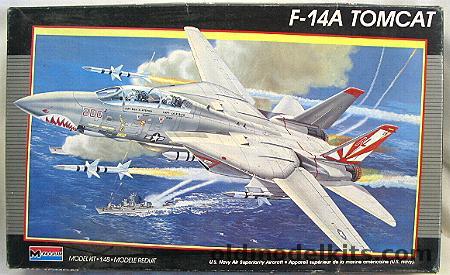 Monogram 1/48 F-14A Tomcat - VF-11 USS Carl Vinson, 5822 plastic model kit